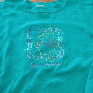 Teal Graphic Sweatshirt Women's Size 18W/20W